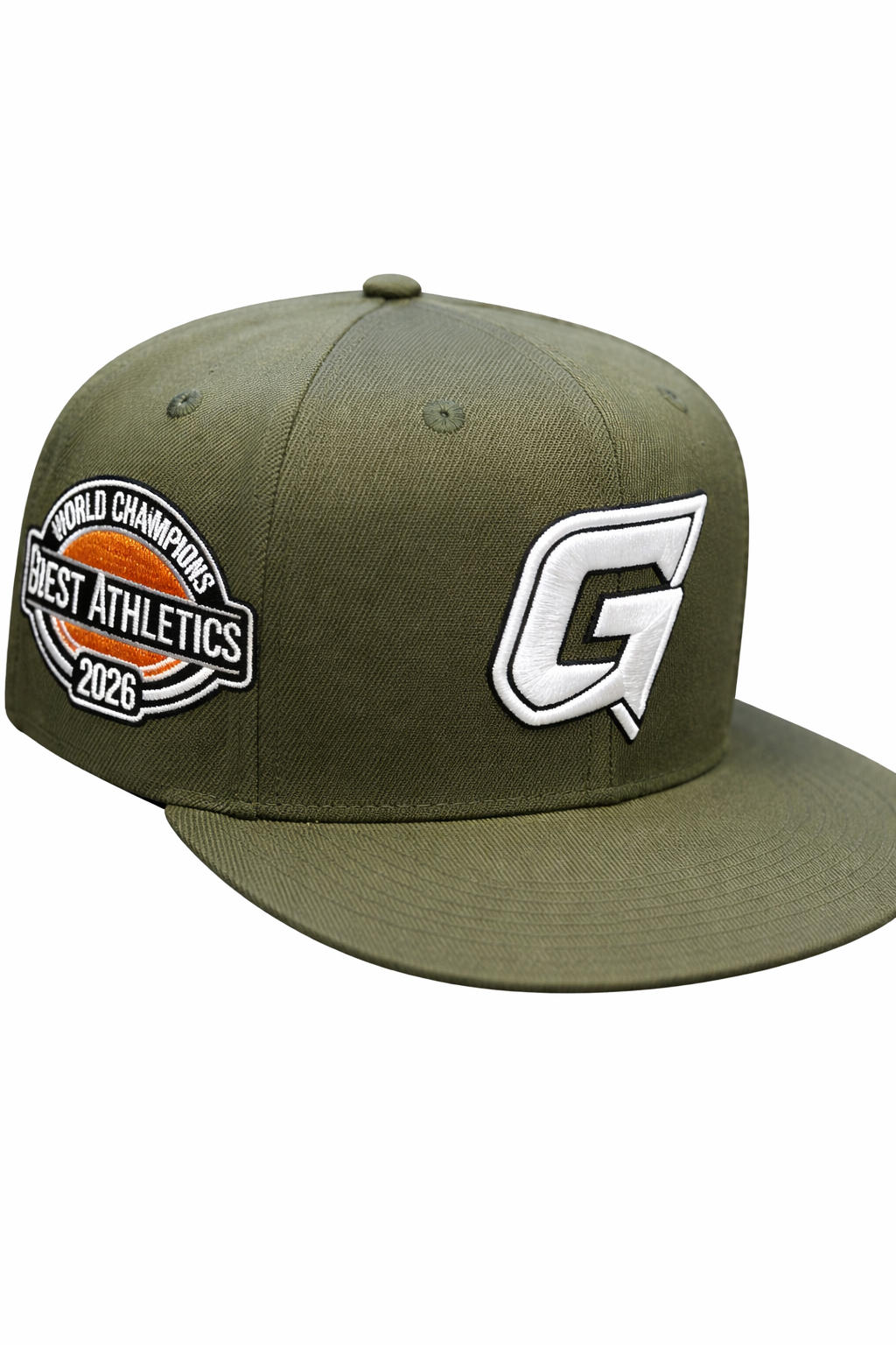 Guest Athletics Olive Green Fitted Hat