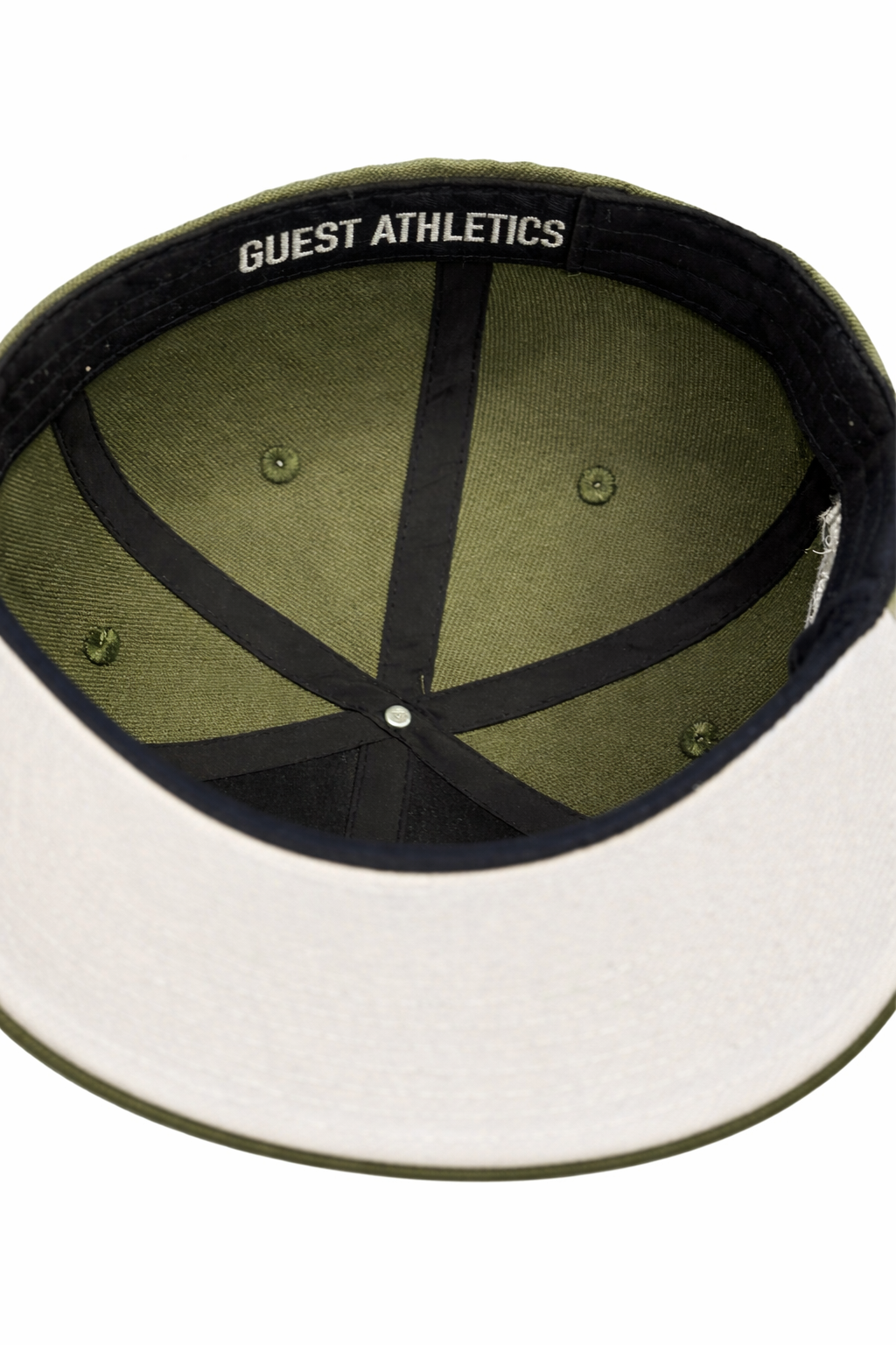 Guest Athletics Olive Green Fitted Hat